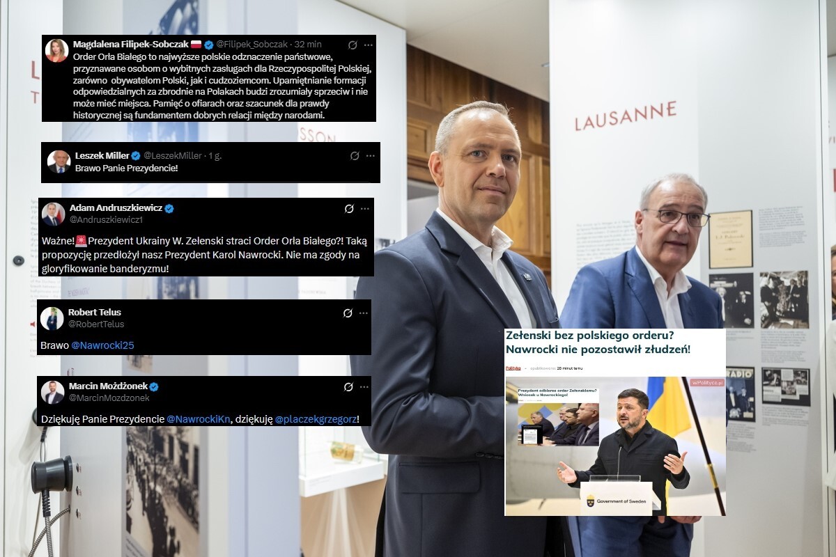 "Brawo Panie Prezydencie!". Poruszenie po decyzji Nawrockiego