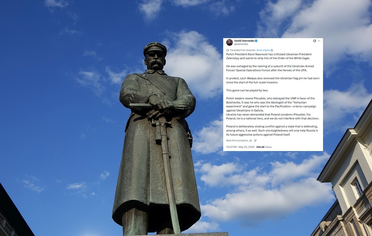 Haniebny wpis ukraińskiego urzędnika! O UPA i... Piłsudskim