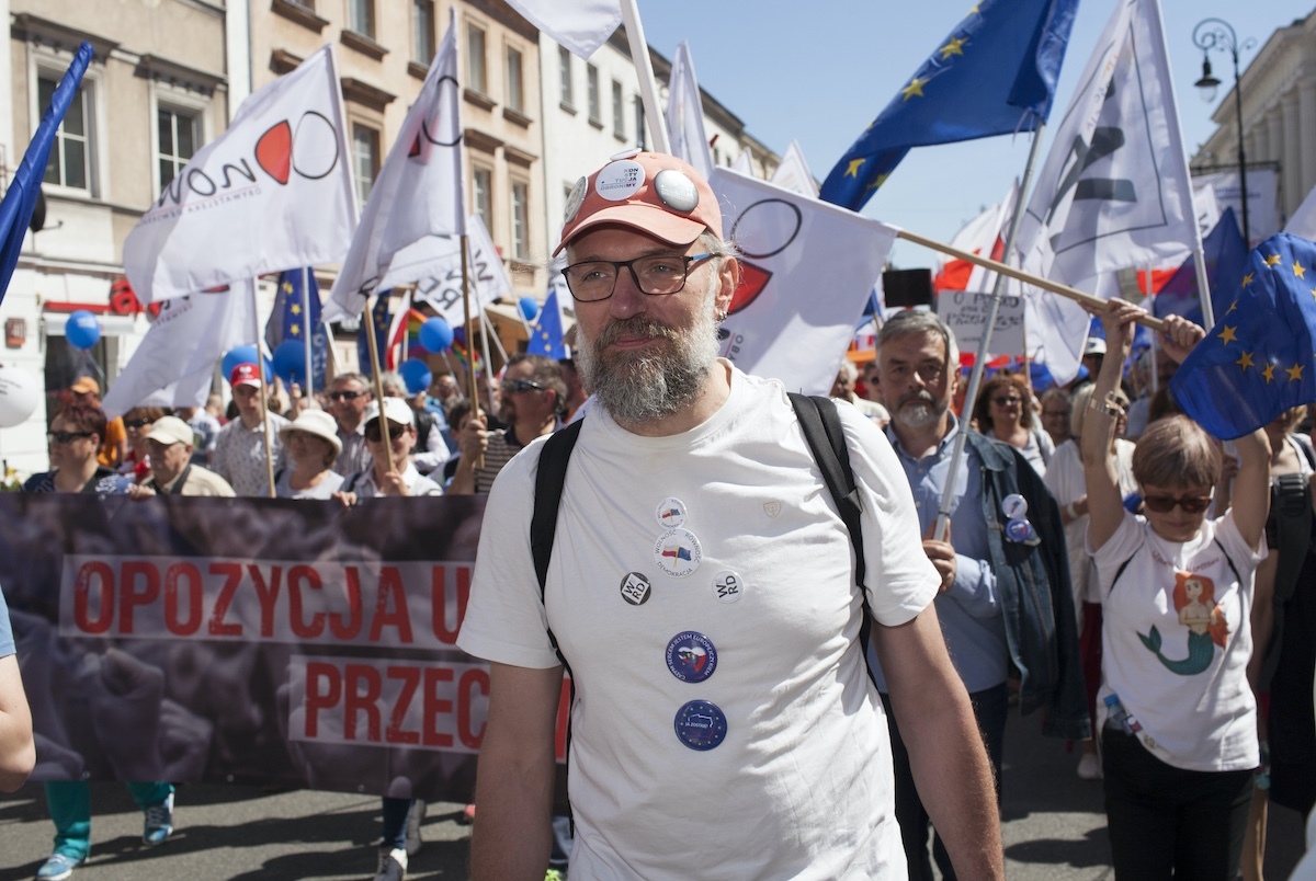 Kiedyś lider opozycji, a dzisiaj? Kijowski odnaleziony