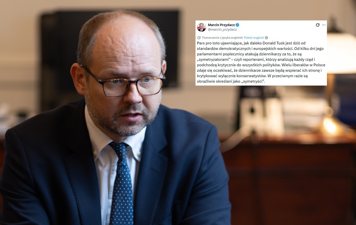 Tusk szczuje na dziennikarzy! Dosadny komentarz Przydacza