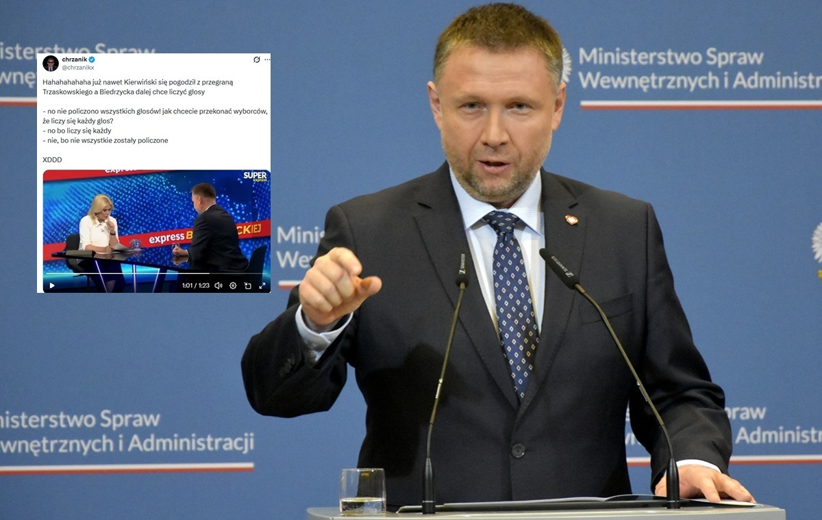Biedrzycka skrzyczała Kierwińskiego, ten zaczął się tłumaczyć