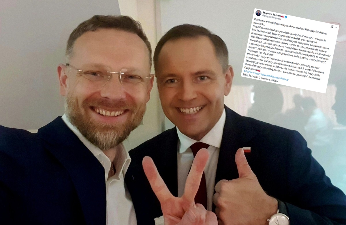 Bogucki przypomina. Brudna kampania i 2 godziny "prezydentury"