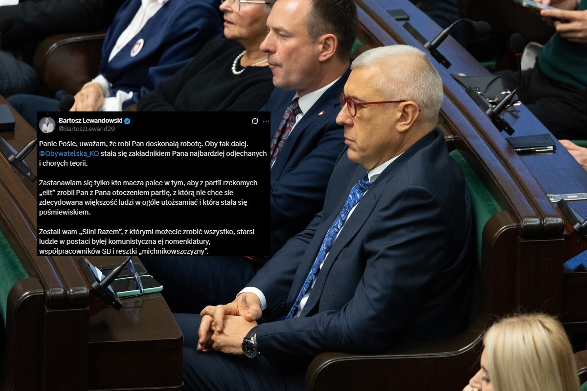 Odjechane fantazje Giertycha. Mocna riposta mec. Lewandowskiego