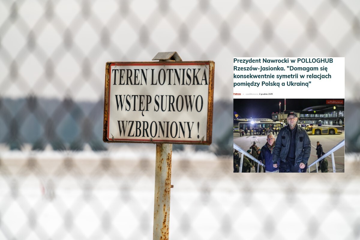 Ukraina straci polski hub? Minister o "remoncie" lotniska