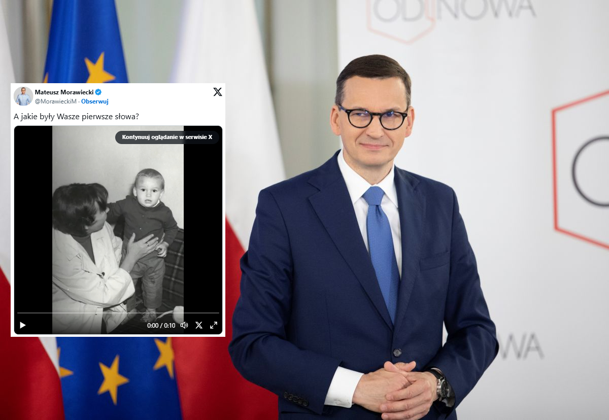 Pierwsze słowa młodego Morawieckiego? Były premier sięgnął po AI