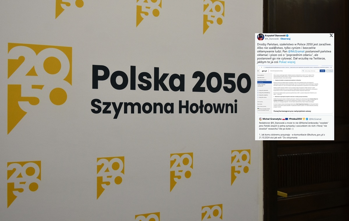 Ostre starcie Stanowskiego z posłem Polski 2050! "Przebierańcy"