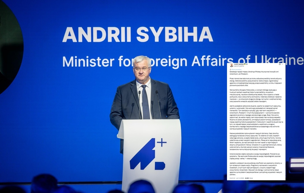 "Odkrywcze" słowa Sybihy: Nie wolno nakręcać spirali nienawiści