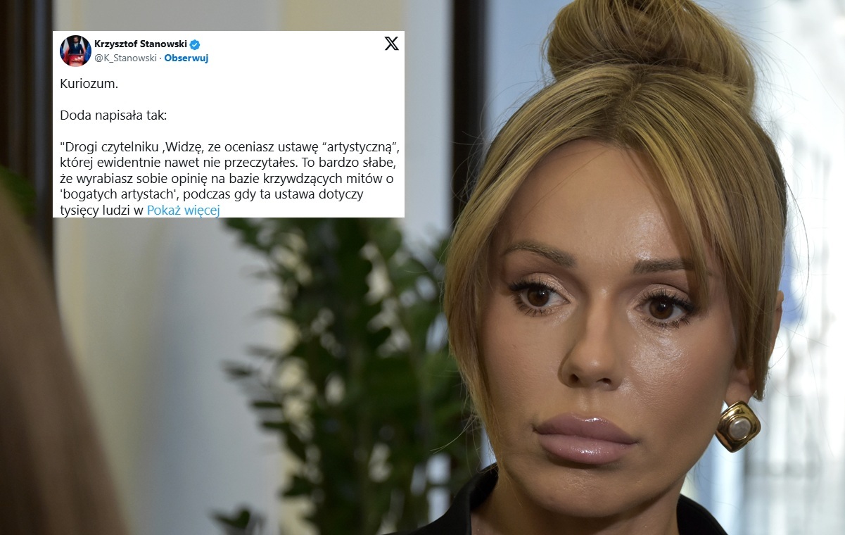 Spięcie Stanowskiego i Dody! Poszło o artystów