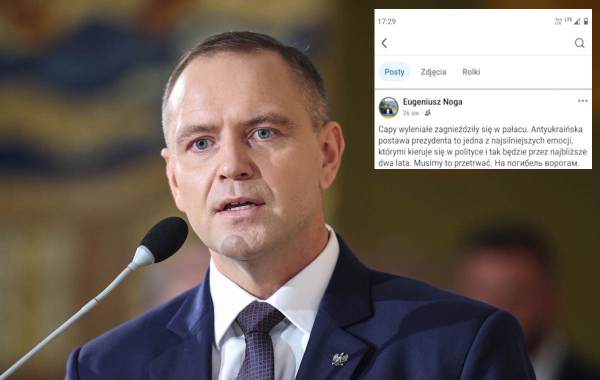 Ukrainiec znieważał prezydenta Nawrockiego! Pełni istotną funkcję