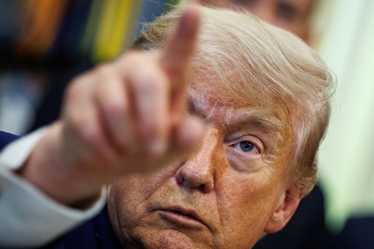 Trump przerwał wywiad. "Albo głupia, albo przekupiona"