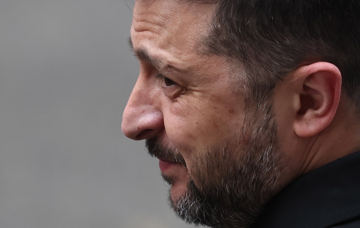 Co chce pokazać Zełenski? Poleciał do Londynu omijając Rzeszów
