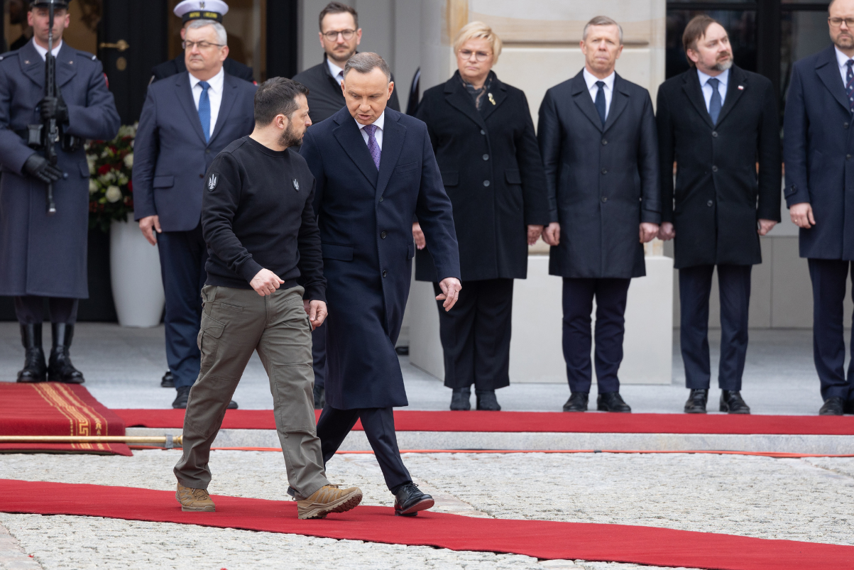 Tajne ustalenia z Zełenskim? Duda odpowiada na zarzuty
