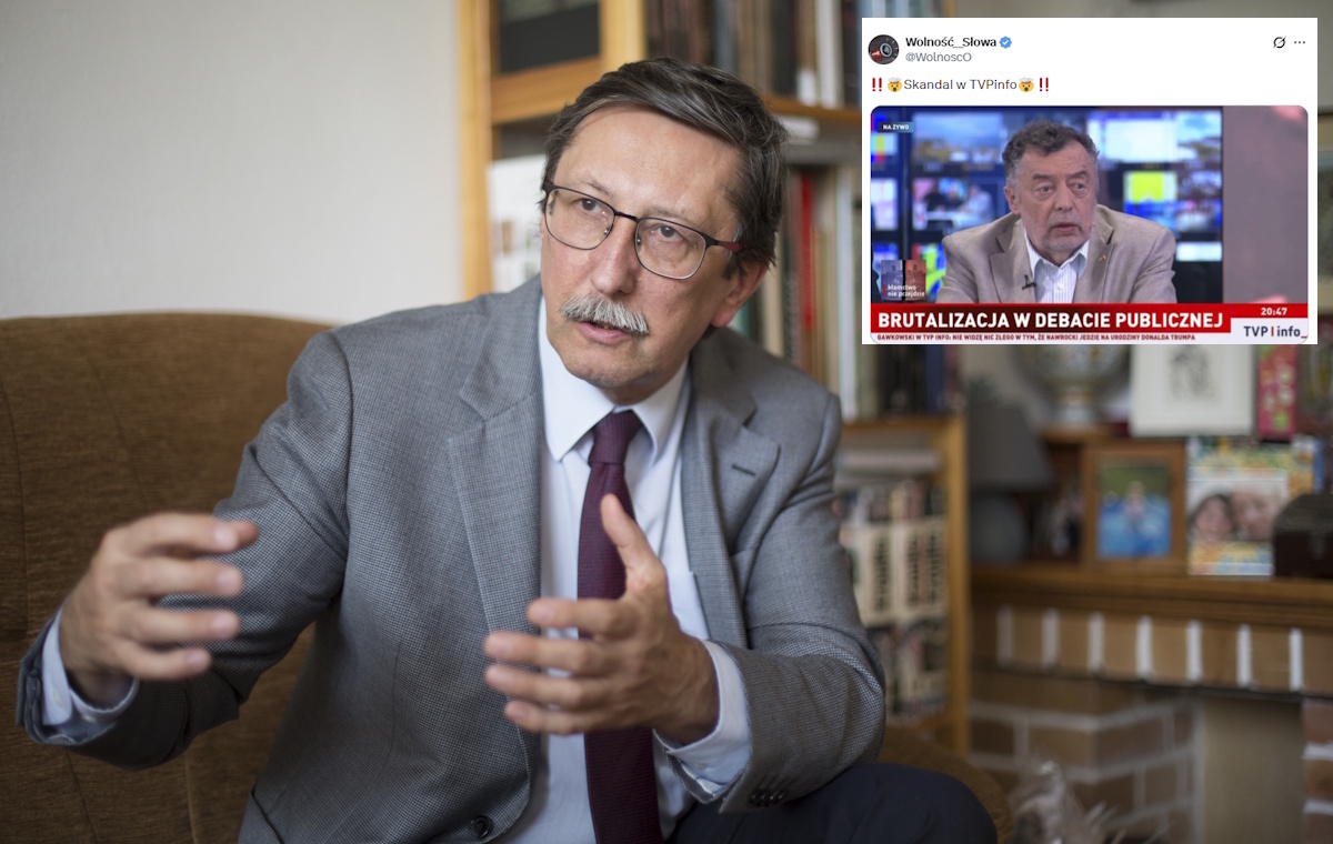 Prof. Żaryn o skandalu w neo-TVP. "Wóycicki musi sobie radzić"
