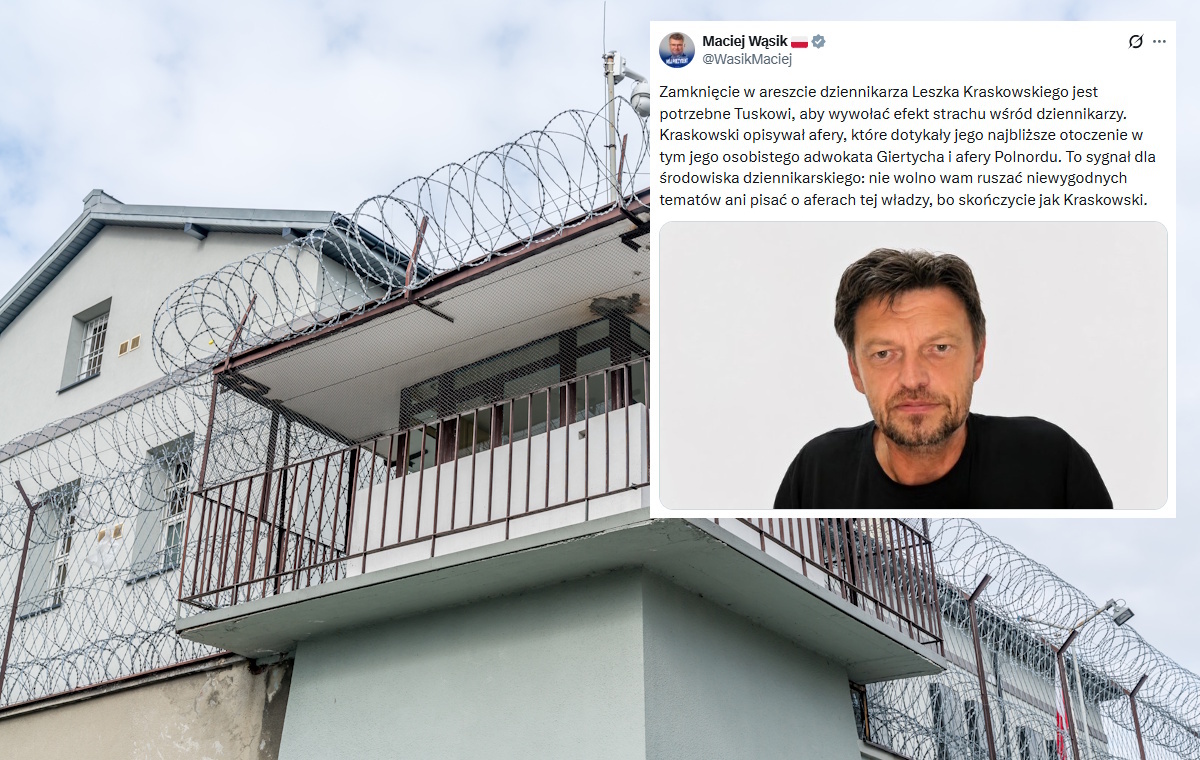 What was the real reason for Kraskowski's arrest and the searches at his home?