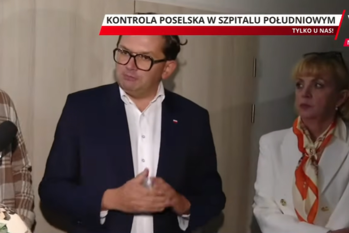 Posłowie PiS w szpitalu lekarza-milionera. "Chcemy wam pomóc"