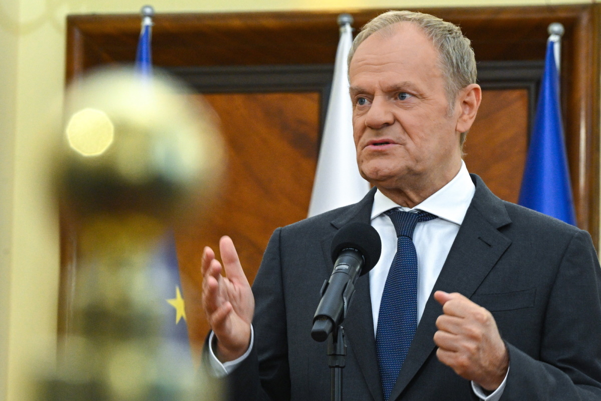 Tusk atakuje Bąkiewicza, opowiada o... Rosji i "ryżym Niemcu"