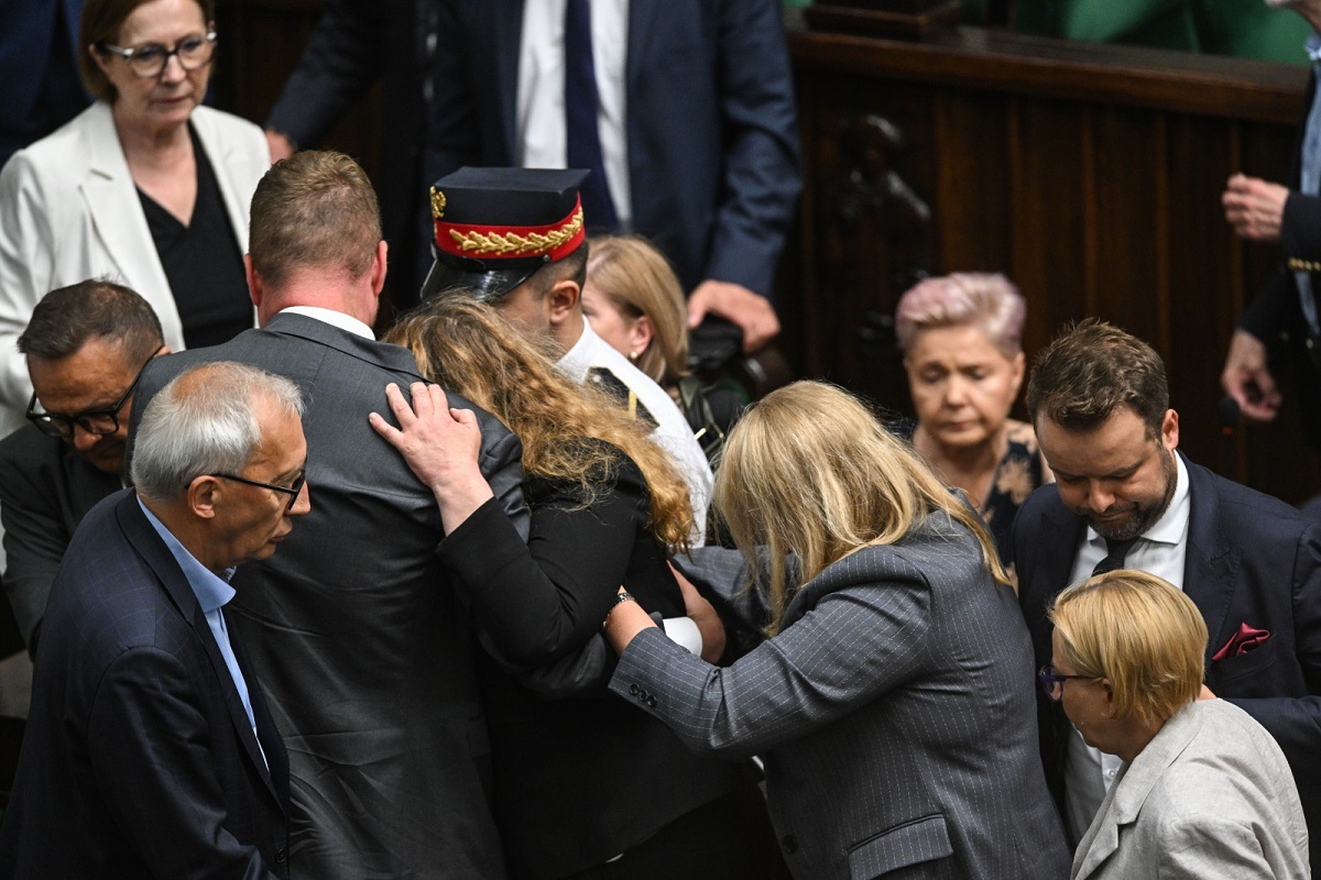 Katarzyna Piekarska zasłabła w Sejmie