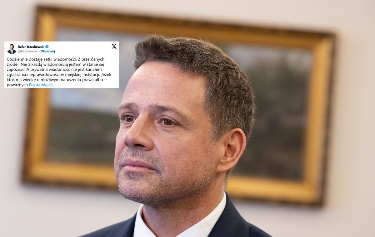 Trzaskowski był informowany ws. szpitala i co? Butne tłumaczenia