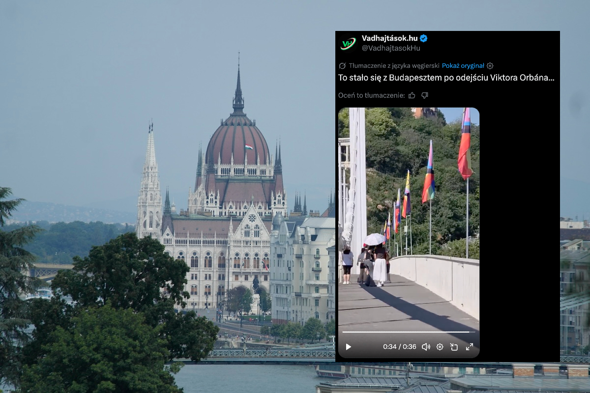 Tak dziś wygląda Budapeszt. Nie do pomyślenia za rządów Orbana!