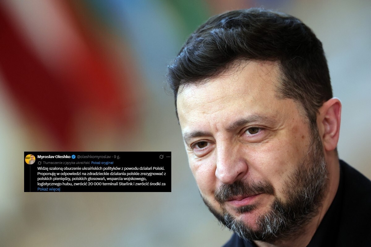 Ukraiński dziennikarz ośmieszył ludzi Zełenskiego! W tle Polska