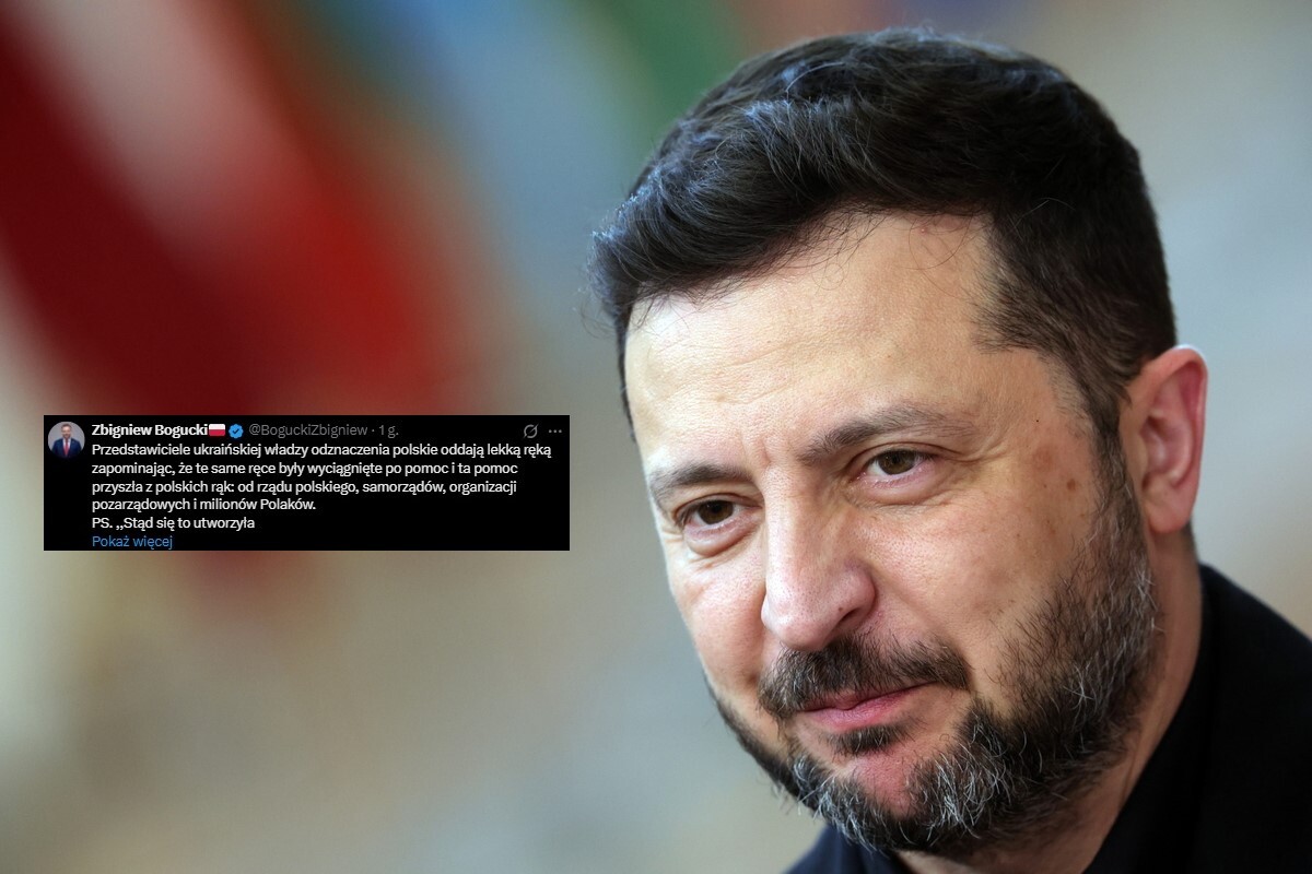 Bogucki o hipokryzji Ukrainy. "Oddają lekką ręką zapominając"