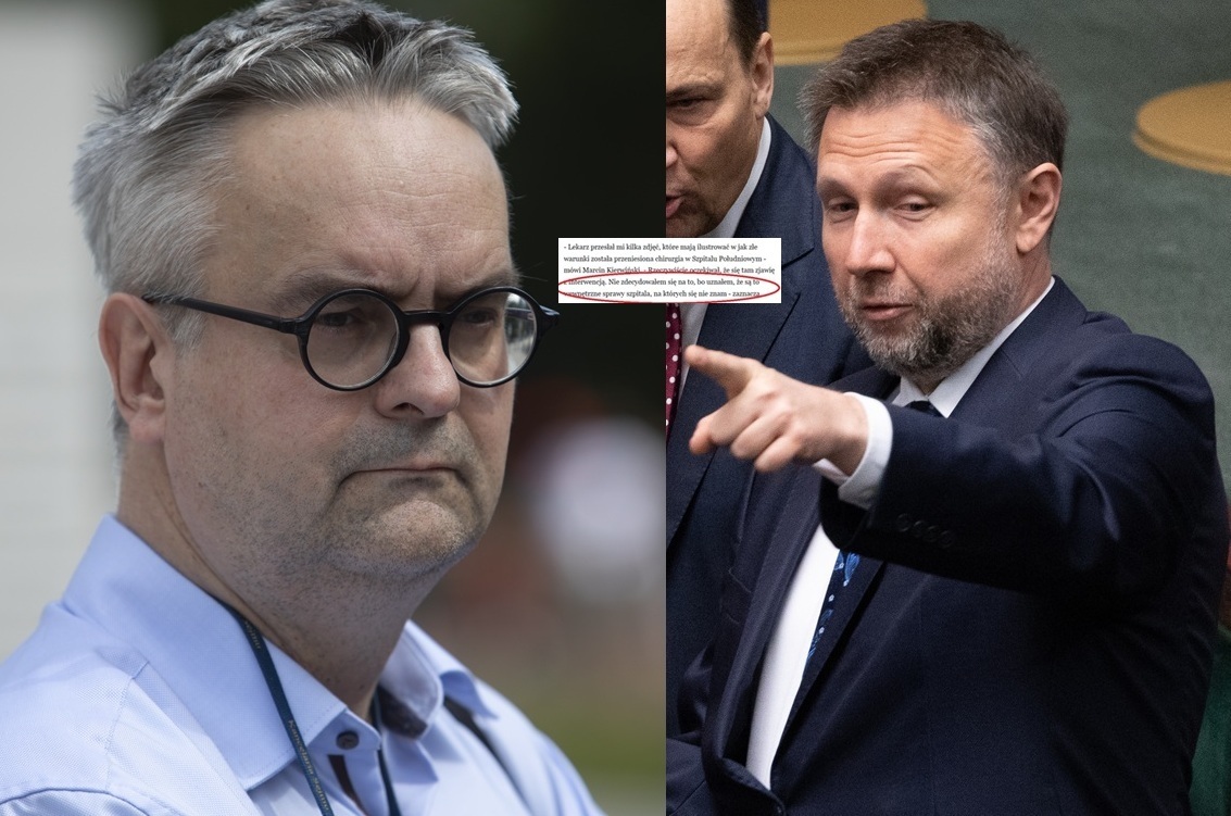 Hit! Czuchnowski niechcący pogrążył Kierwińskiego ws. szpitala