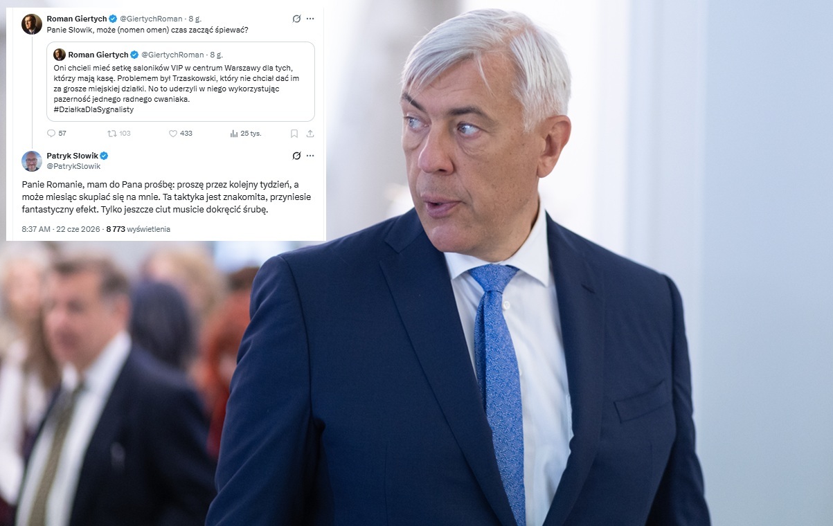 Słowik ma radę dla Giertycha. "Ta taktyka jest znakomita"
