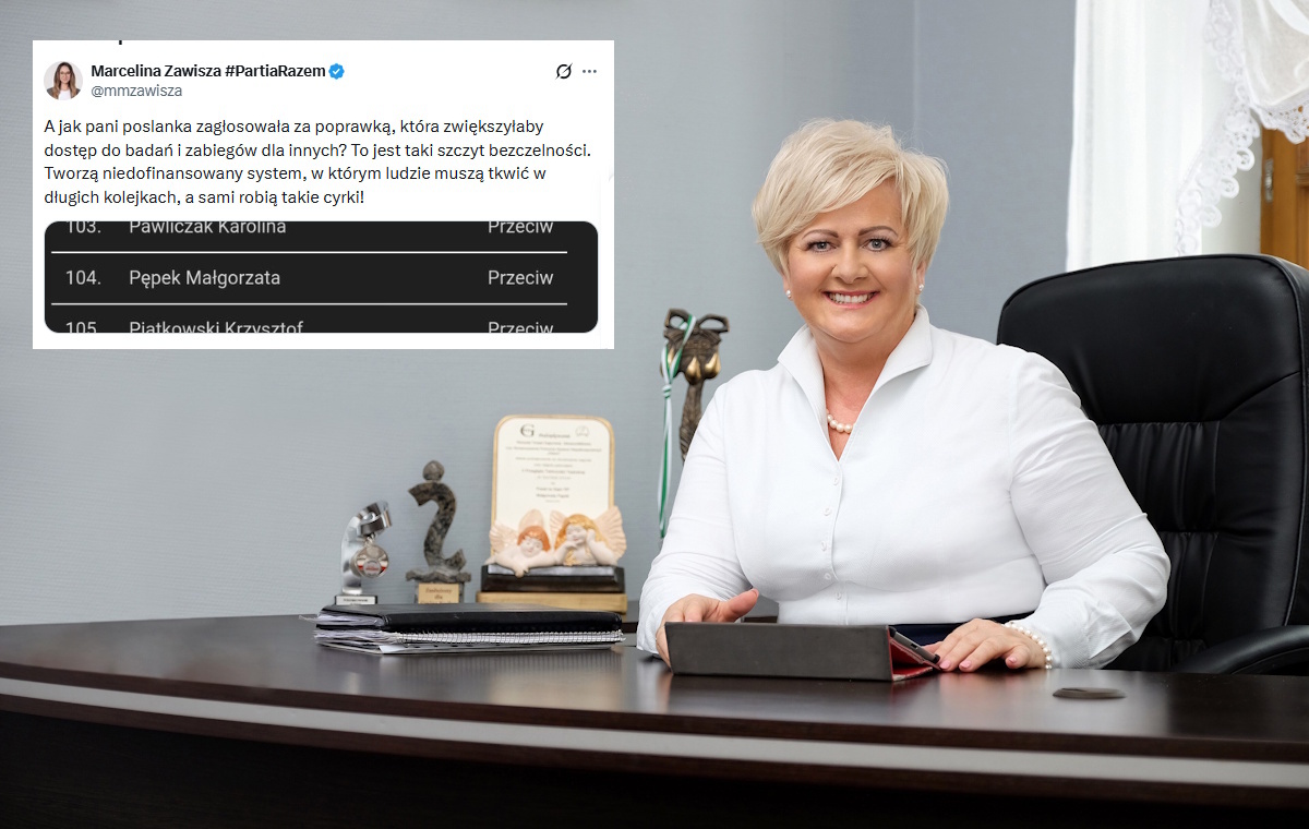 Posłanka Tuska bez kolejki do lekarza! W tle fundusze na badania