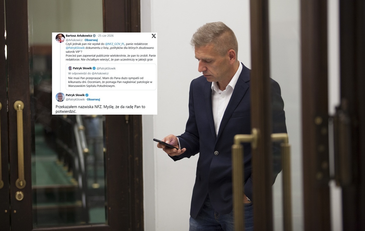 Hit! Arłukowicz sam się wsypał podczas starcia ze Słowikiem