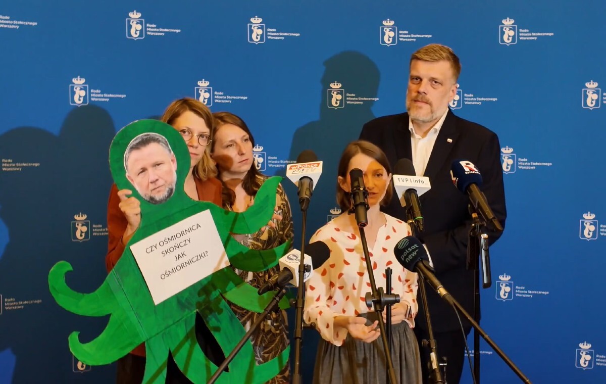 Sesja pełna emocji! „Warszawą rządzi ośmiornica Kierwińskiego”