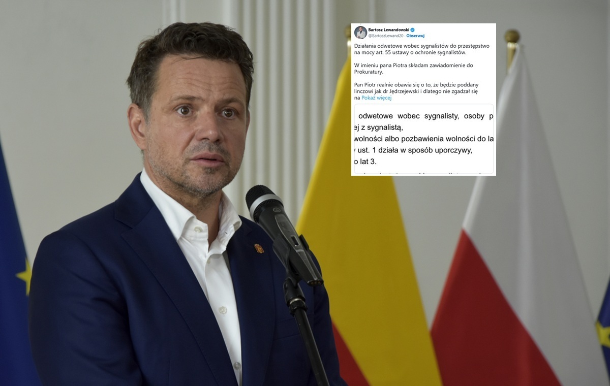 Duży problem Trzaskowskiego! Jest zawiadomienie do prokuratury