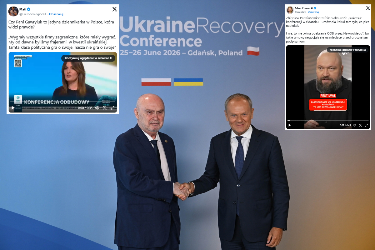 Резкие высказывания по поводу конференции в Гданьске. «Фестиваль заклинаний»
