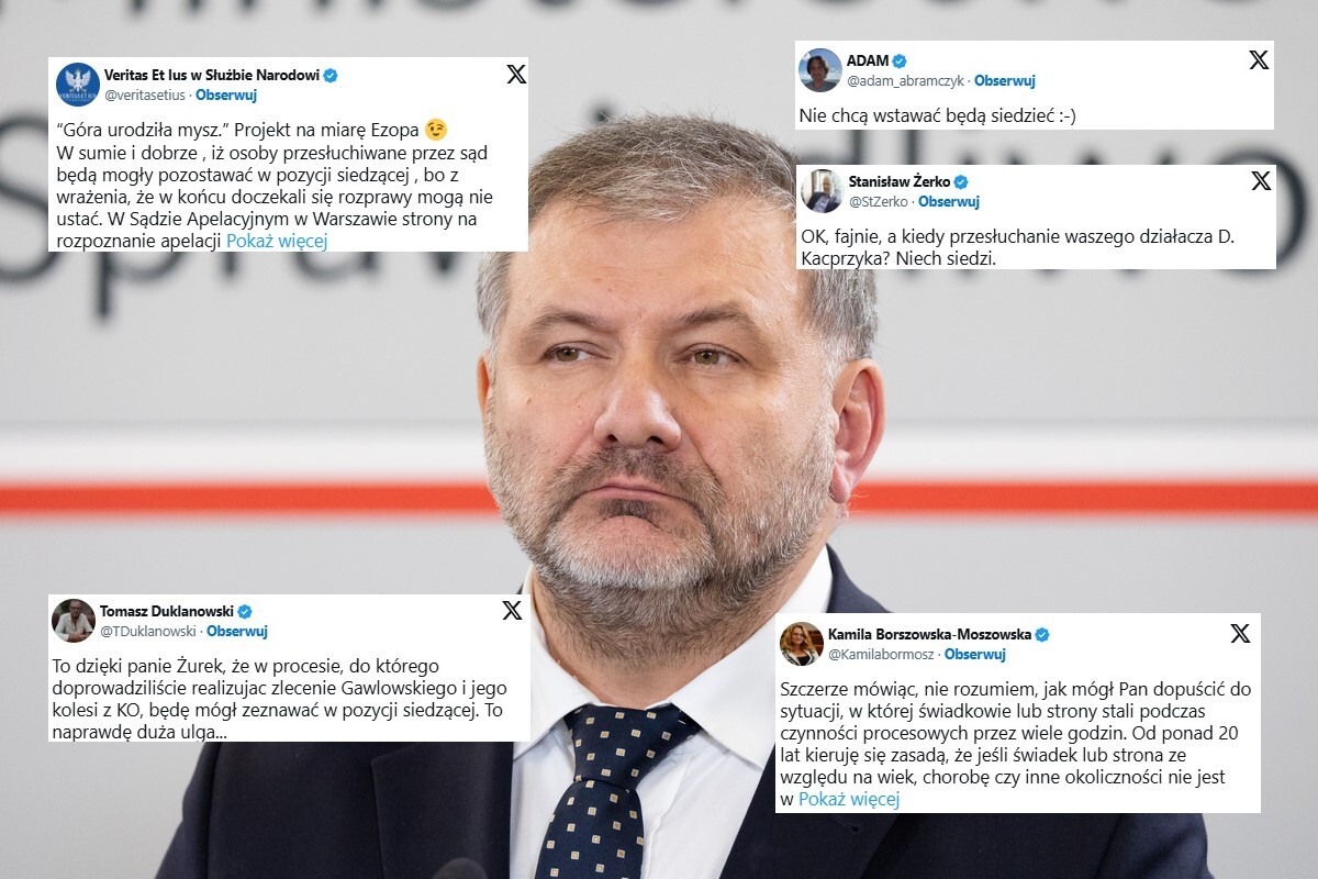 Żurek o "przełomie" ws. przesłuchań. "Projekt na miarę Ezopa"