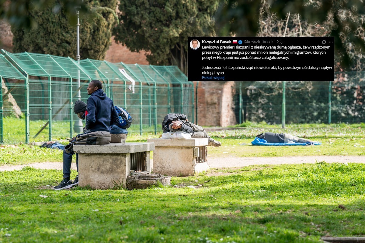 Legalizacja hord migrantów w Hiszpanii! "Ideologiczny obłęd"