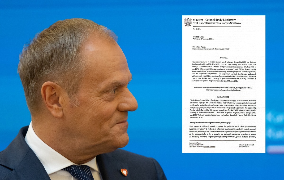 Czego się boi Tusk? Tajemnica wokół umowy SAFE!