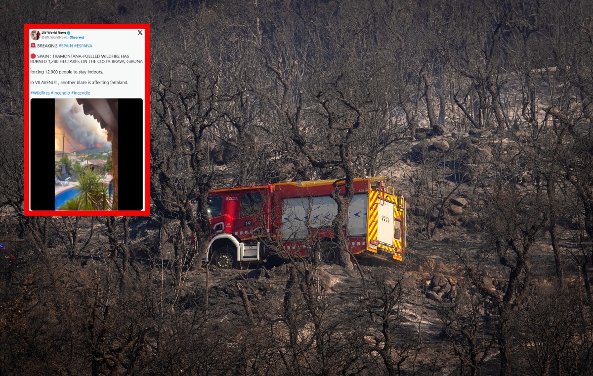 Duży pożar w popularnym rejonie wypoczynkowym! Co z turystami?