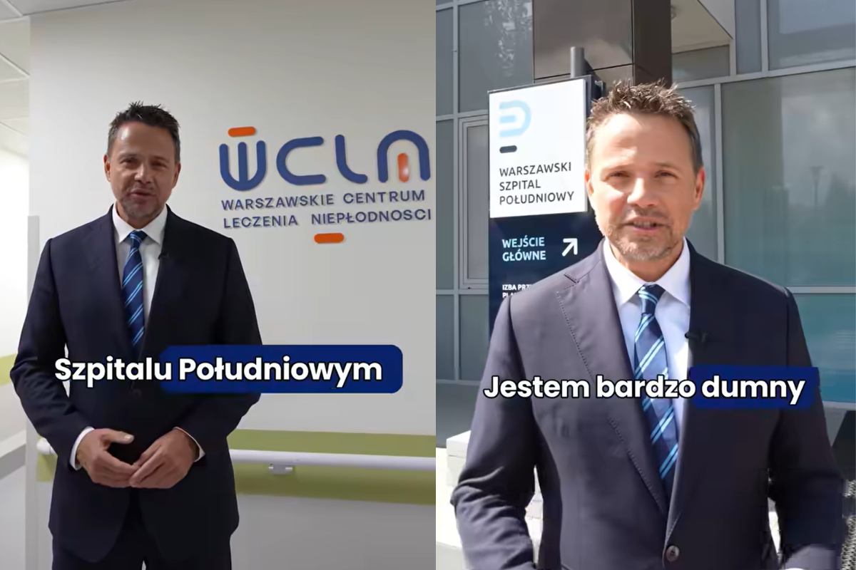 14 mln zł, 80 dzieci i błąd in vitro w szpitalu Trzaskowskiego