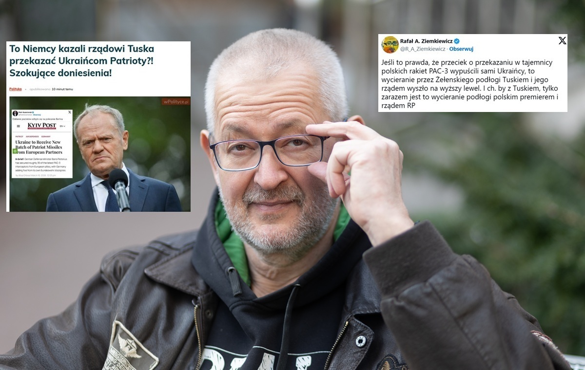 Co zrobili Ukraińcy? Ziemkiewicz: "Wycieranie podłogi Tuskiem"