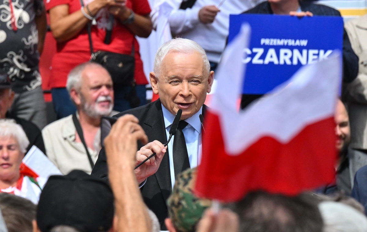Czym się różni Merkel od Merza? Prezes PiS rozbawił słuchaczy