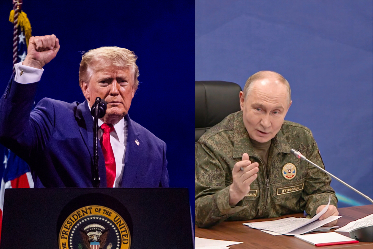 Trump: Putin odczuwa presję. "Bardzo stanowcza rozmowa"