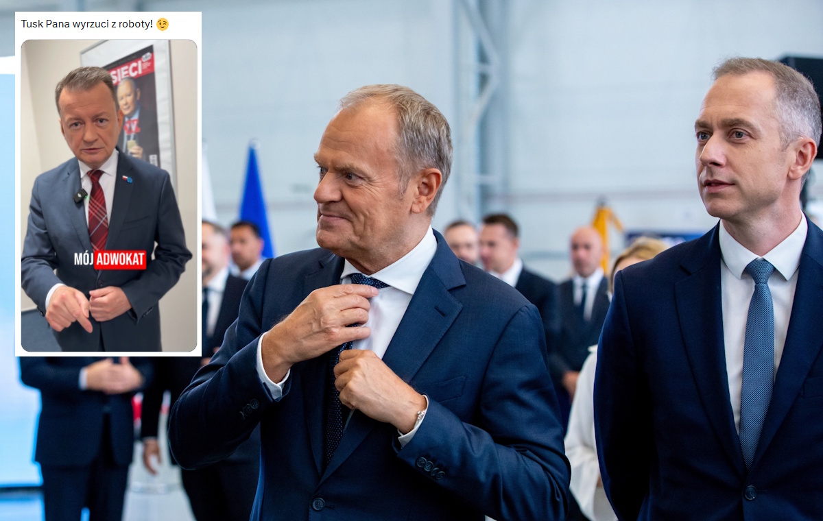 Томчик — свидетель Блащака?! «Туск уволит тебя с работы»