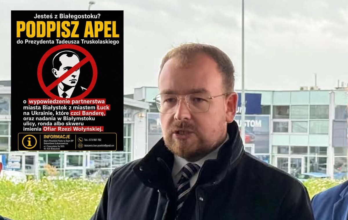 To ukraińskie miasto honoruje Banderę! istotny apel z Białegostoku
