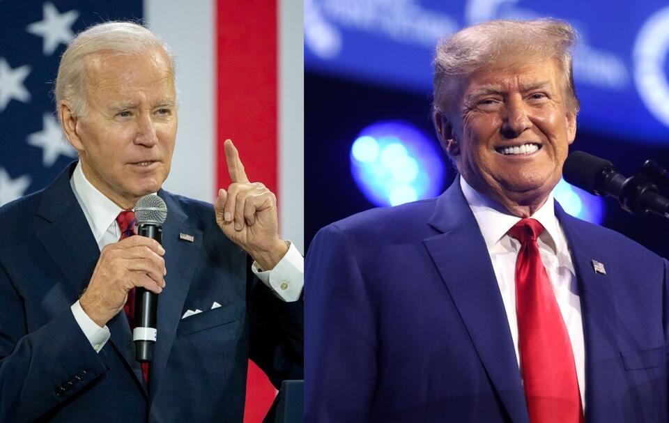 Joe Biden/Donald Trump / autor: The White House, Public domain, via Wikimedia Commons/Gage Skidmore from Surprise, AZ, United States of America, CC BY-SA 2.0 <https://creativecommons.org/licenses/by-sa/2.0>, via Wikimedia Commons