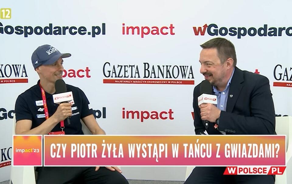 Piotr Żyła i Artur Ceyrowski / autor: wPolsce.pl (screenshot)