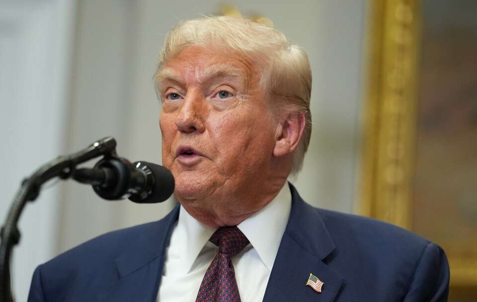 Donald Trump / autor: PAP/EPA/ERIC LEE / POOL