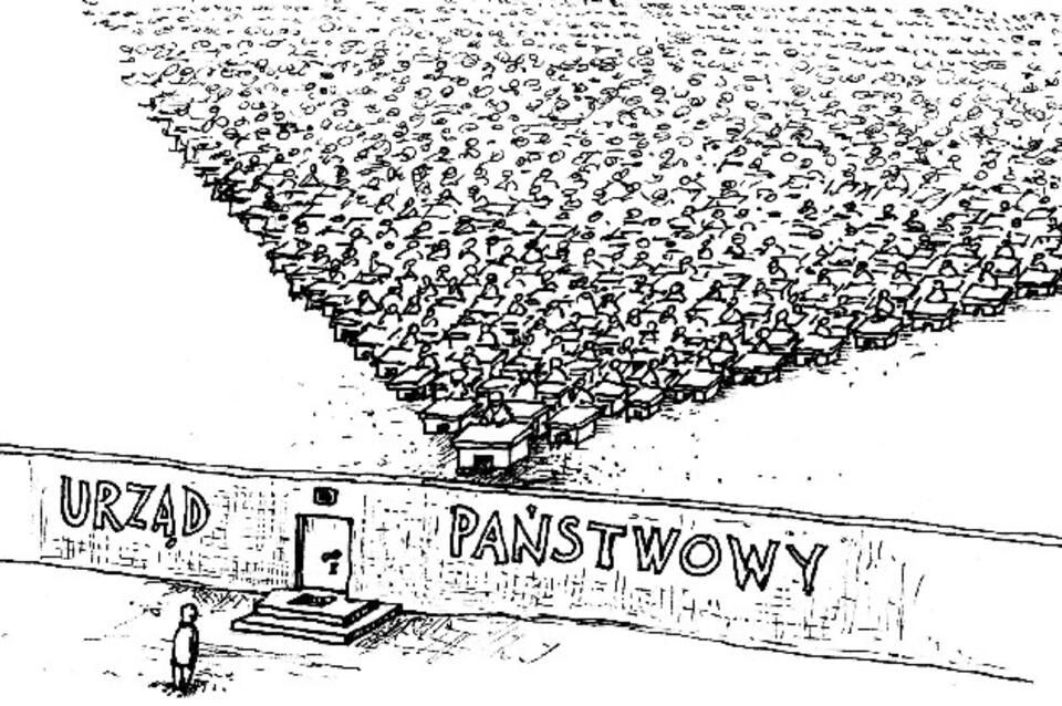 Rys. Rafał Zawistowski, URZĄD PAŃSTWOWY