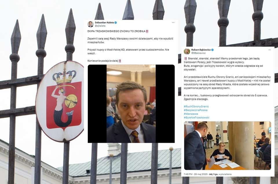 Kolejny skandal na Radzie Miasta / autor: Fratria/X