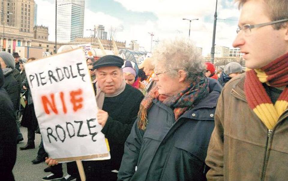 Na zdjęciu redaktorzy "Gazety Wyborczej" Seweryn Blumsztajn i Marek Beylin oraz szef "Krytyki Politycznej" Sławomir Sierakowski 