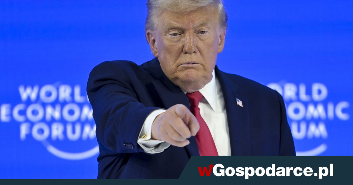 Trump w Davos: prosimy tylko o kawałek lodu