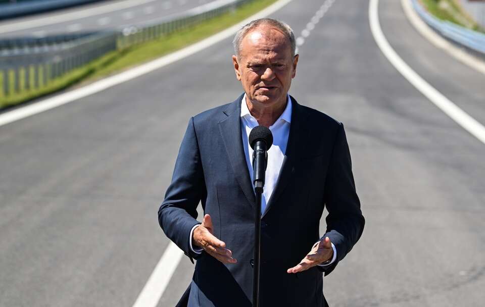 Bezczelność Tuska / autor: PAP/Andrzej Jackowski